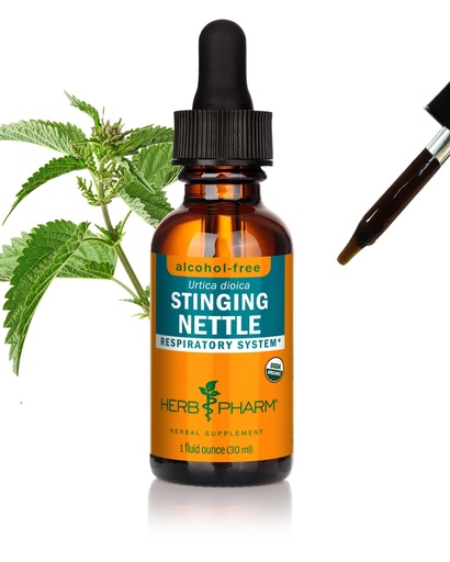 [BRSWIYYGBMIWK3I5] Herb Pharm Alcohol-Free Stinging Nettle Glycerite, 1 Oz