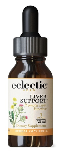 [BRSWIY33PMPBEDTG] Eclectic Herb - Milk Thistle Liquid Glycerite (Silybum marianum) | Liver Support + Detox | Herbal Tincture | Alcohol-Free, Vegan, Organic, Non-GMO, Gluten Free (1 fl oz | 30 ml)