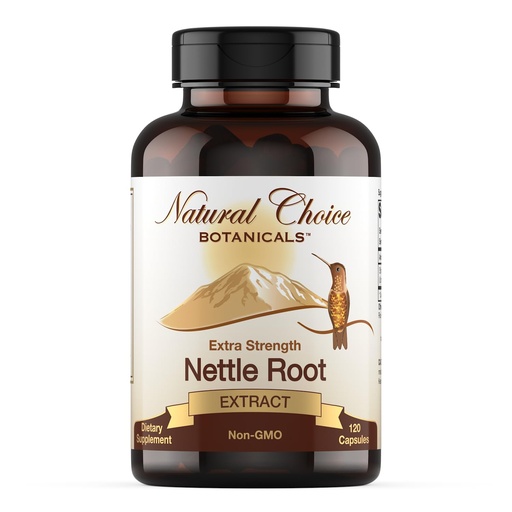 [BRSWYC36AF7AMHQ2] Stinging Nettle Root Extract Supplement - 120 Capsules, 2 Month Supply