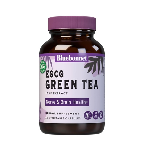 [BRSWIYYOBICGYD3C] BlueBonnet EGCG Green Tea Leaf Extract Supplement, 60 Count