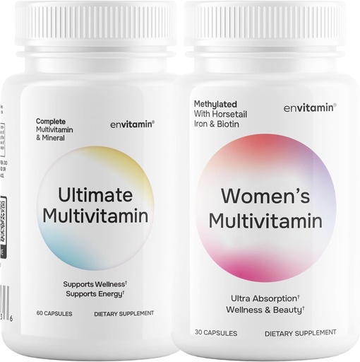 [BRSRAAIYDIDWMHQ6] Women's Multivitamin and Ultimate Multivitamin Bundle (2 Products)
