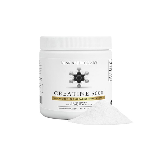 [BRSRGAIYAUNAIHQ4] Creatine Pure - Micronized Creatine Monohydrate Powder 5g, 60 Servings, 300g, Unflavored, No Fillers, Vegan, Non-GMO, Gluten Free, Made in USA