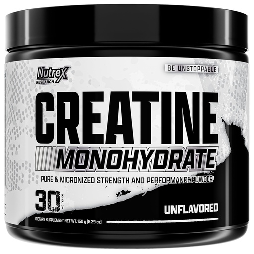 [BRSRG2QEDF7AKA34] Nutrex Research Creatine Monohydrate Powder 30 Servings | Unflavored 5G Micronized Creatine Powder | Gluten Free