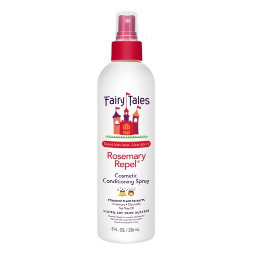 [BRSWIYQGOQBR62LM] Fairy Tales Rosemary Repel Daily Kids Conditioning Spray – Kids Like the Smell, Lice Do Not, 8 fl oz. (Pack of 1)