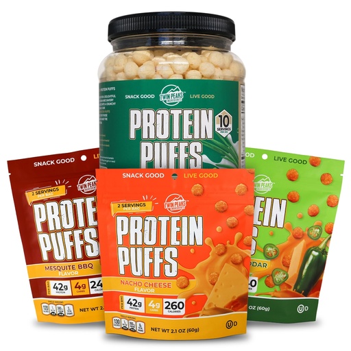 [BRSRABT6BMHBGHT2] Twin Peaks Low Carb, Keto Friendly Protein Puffs, Sour Cream & Onion + Twin Peaks Ingredients Low Carb, Keto Friendly Protein Puffs