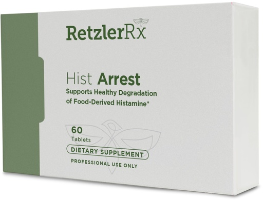 [BRSREYAOCACQOCDH] HormoneSynergy RetzlerRx® DAO Enzyme Supplement to Supports Healthy Degradation of Food-Derived Histamine - Diamine Oxidase for Digestive Health 20,000 HDU Per Serving (60 Tablets)
