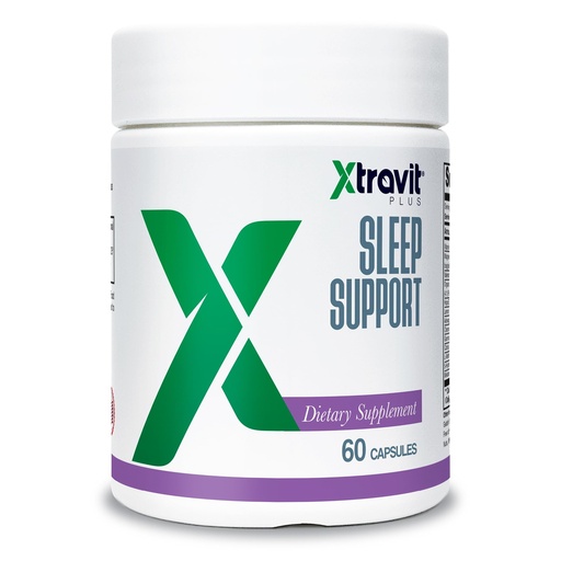 [BRSRACD7OJ5AOHTF] Sleep Support Supplement - Natural Herbal Sleep-Aid for Men & Women - Extra Strength PM Supplements - May Support Calm & Deep Rest - Non-GMO & Gluten Free, 60 Capsules