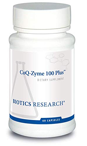 [BRSWGED2A4OQM3LJ] BIOTICS RESEARCH Coq Zyme 100 Plus 100 mg Emulsified Co Q10, High Absorption, Added B-Complex Vitamins, Heart Health, Healthy Energy Levels 60 Capsules