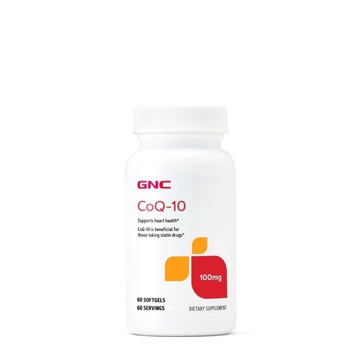 [BRSWKYQGCUHR4G3I] GNC CoQ10 100mg Supplement, Supports Heart Health, 60 Servings
