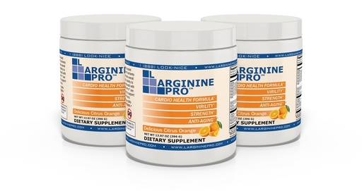 [BRSWGZI2CIAWKALJ] L-ARGININE PRO | 5,500mg L-Arginine Plus L-Citrulline 1,100mg Orange Powder Drink Mix Supplement for Increased Nitric Oxide Production