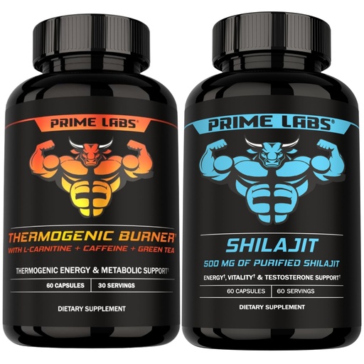 [BRSRGBD5CV6RGE3J] Prime Labs Thermogenic Burner + Shilajit Capsules