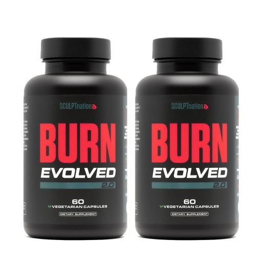 [BRSRACTRABYQYFLF] Sculpt Nation by V Shred Burn Day for Men - Metabolism Booster with Cayenne, Gymnema Leaf Extract, and Alpinia Galanga Root Powder - 2-Pack - 60 Capsules
