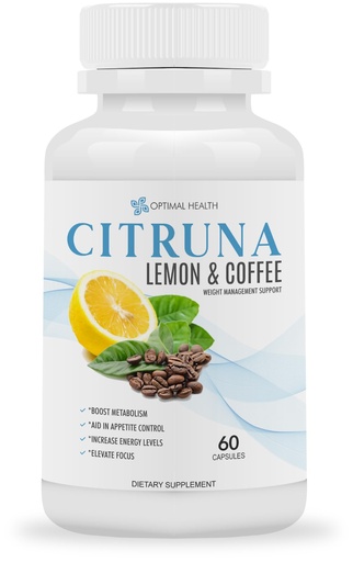 [BRSRMBDYOAMQ2F3V] Lemon and Coffee Fat Burner - for Men and Women - Burn Fat, Boost Metabolism, Increase Energy Levels, Aid in Appetite Control, Elevate Focus - 60 Capsules