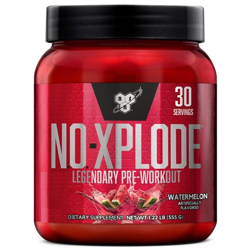 [BRSWIGITBUDA4GDE] BSN N.O.-XPLODE Pre Workout Powder, Energy Supplement for Men and Women with Creatine and Beta-Alanine, Watermelon, 30 Servings, 1.2 Pound (Packaging May Vary)