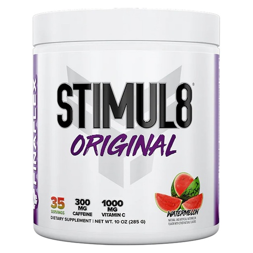 [BRSRAEA7CR4GAAD2] FINAFLEX STIMUL8 Original Pre-Workout, Watermelon - Energy, Strength & Endurance for Men & Women - With Caffeine, Beta-Alanine & Vitamin C - 35 Servings