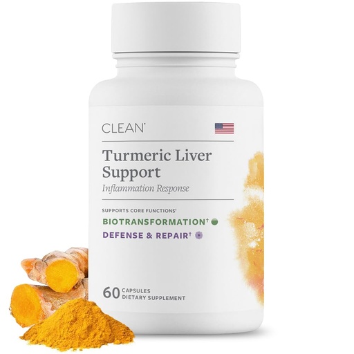 [BRSREHTROEIBODLU] Liver Support Supplement for Liver Health & Detox, Milk Thistle, Turmeric Supplement with Antioxidant Protection, Vegetarian Capsules, Non-GMO, Gluten & Soy Free - 60 Count
