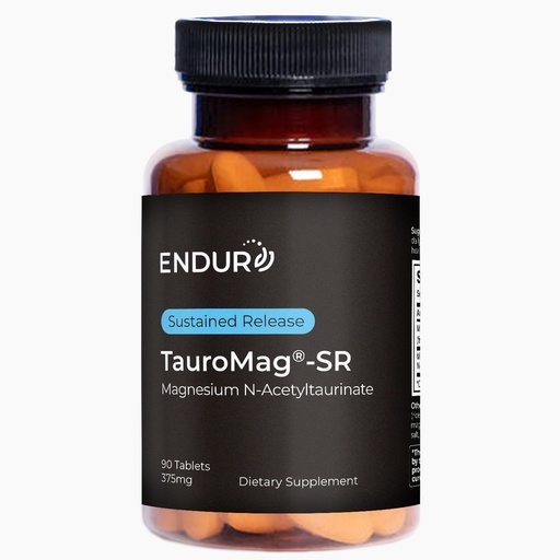 [BRSROHYNAQHQAC33] Endur TAUROMAG-SR Magnesium N-Acetyltaurinate, Brain Health Supplement, Helps Promote Memory Function, Gluten Free, 375mg (90 Tablets)