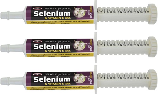 [BRSW2ZL6AQIBOE3U] Durvet Selenium & Vitamin E Gel