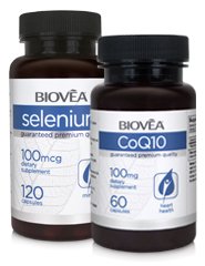 [BRSWIHD4OYFBG2T4] BIOVEA Coenzyme Q10 & Selenium Value Pack