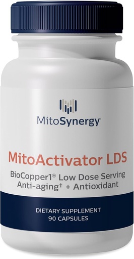 [BRSREZYZOUHRQET6] MitoActivator BioCopper1 Cu1 (Cunermuspir) LDS - Low Dose Serving 0.1mg Bioavailable Copper - Tick Immune Support for Sensitive Users to minimize Herxheimer Reaction