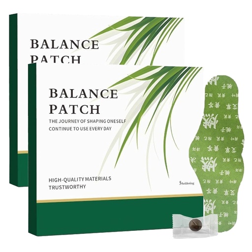 [BRSRGBD2OUJRAH3K] 2PCS Herbal Patch Pad Balance – Plant-Based Ingredients, Comfortable Adhesive Design, Easy Topical Use, Promotes Abdominal Comfort Non-Irritating Design