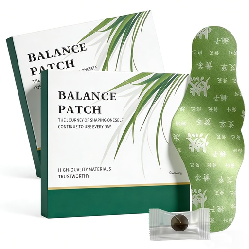 [BRSRGBQ7OINGA23K] Balance Patch, Japanese Herbal Patch Stomach, Plant-Based Ingredients, Promotes Abdominal Comfort Non-Irritating Design, Comfortable Adhesive Design, Easy Topical Use(2 Boxes-10 Patches)