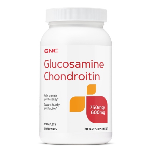 [BRSREAAOBAIQYDY4] GNC Triple Strength Glucosamine Chondroitin - Mobility Support Supplement - Cartilage Support Nutrients for Flexibility - Active Lifestyle Aid - Gluten-Free & Dairy-Free - 120 Count (120 Count)
