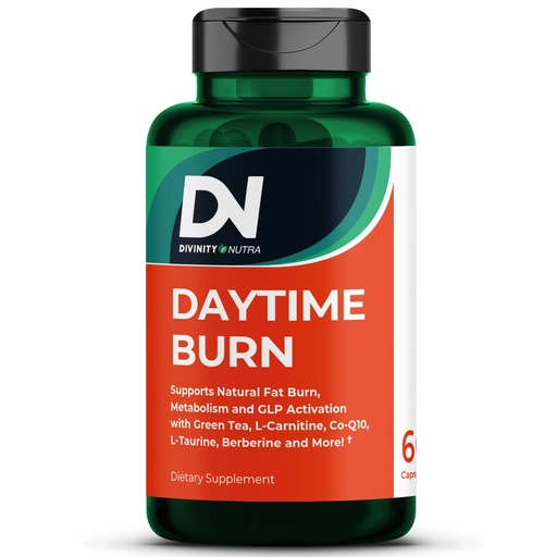 [BRSRAFARDMHWYCDU] Daytime Fat Burner Supplement for Men & Women,Weight Loss Pills for Women, with Green Tea Extract, Co-Q10, Turmeric, Berberine,Bitter Melon for Metabolism Appetite Support 60 Capsules