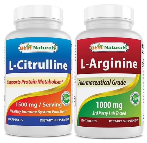 [BRSRMBD5OQCQYCQV] Best Naturals L-Citrulline 1500mg & L-Carnitine 1000mg