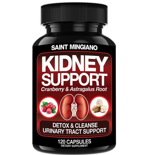 [BRSROGQNC4ORE3LO] Kidney Support Cleanse Detox & Repair -120 Capsules - Cranberry & Astragalus Root Pills for Women and Men | High Strength Stone Remover Supporting Urinary Tract & Bladder Health