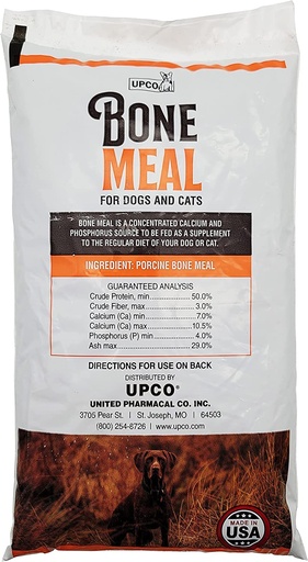 [BRSWIHY6PMAREE3A] Bone Meal Supplement for Dogs and Cats (1Lb Bag)