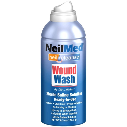[BRSRAYYYOV7GGDLH] Betadine Antiseptic Solution and NeilMed Wound Wash, First Aid Infection Protection