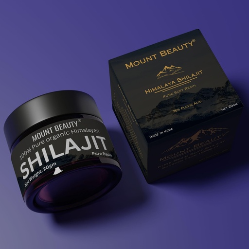 [BRSROAD5AV7GADTA] Pure Himalayan Organic Shilajit Resin Supplement | Authentic and Natural | Golden Grade A | Contains Fulvic Acid and Trace Minerals 20g