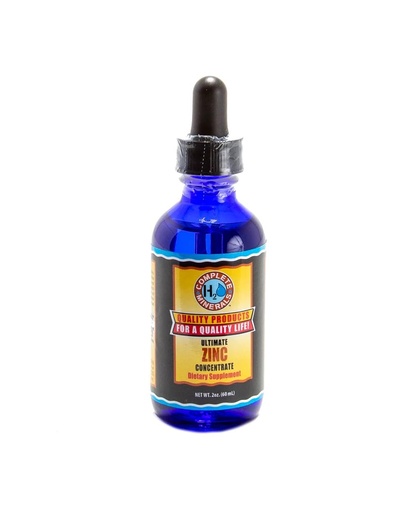 [BRSWKGYTOEFQC2L6] Zinc Ionic Mineral Water Ultimate Concentrate 10,000 ppm 2 fl. oz.