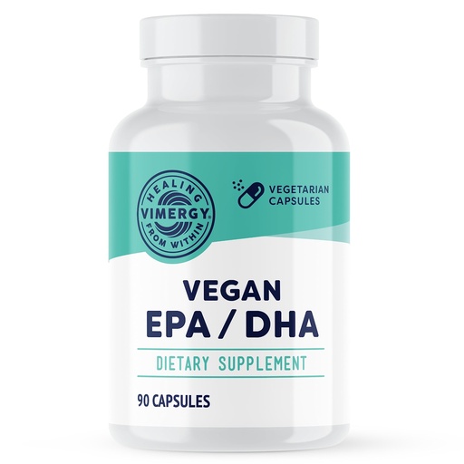 [BRSWYYA3AAOQECDF] Vimergy EPA/DHA – Promotes Brain & Eye Health* – Supports Joints & Cardiovascular Health* – Kosher, Vegan & Gluten-Free – 90 Capsules