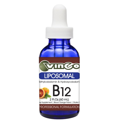 [BRSRG2TRA4FGCDT6] Vinco Inc – Liposomal Vitamin B12 Energy Support Daily Supplement | 60 ml (60 Servings) | Supports Energy Metabolism & Nervous System Health | Gluten Free & Vegetarian