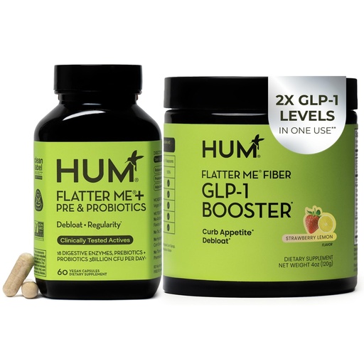[BRSREBALOQCRGDLH] HUM Flatter Me Fiber Supplement & Flatter Me Plus Prebiotics & Probiotics