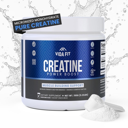 [BRSROCQLOEIBMGTG] Micronized Creatine Monohydrate Powder, Vegan Creatine Powder Unflavoured, Supplements for Men, Pure Workout Essentials for Women, NSF Certified (150g) (5g Per Serv) (30 Servings)