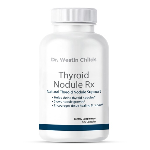 [BRSRGHYEO4NQYC3V] Dr. Westin Childs Thyroid Nodule Support Supplement for Shrinking & Reduced Gland Size, Health & Control for Women & Men: Boswellia, Turmeric, Myo-Inositol, Selenium, Prunella Vulgaris 120 ct