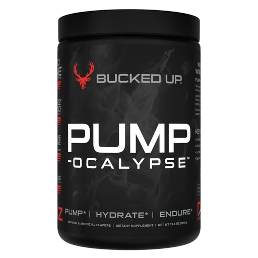 [BRSROCATOYMGOAAV] Pump-ocalypse Blood Raz | Nitric Oxide and L Arginine Supplement with Citrulline Malate, GlycerPump | Ultimate N.O. Booster | Lean Muscle Support for Blood Flow, Vascularity, Hydration and Endurance