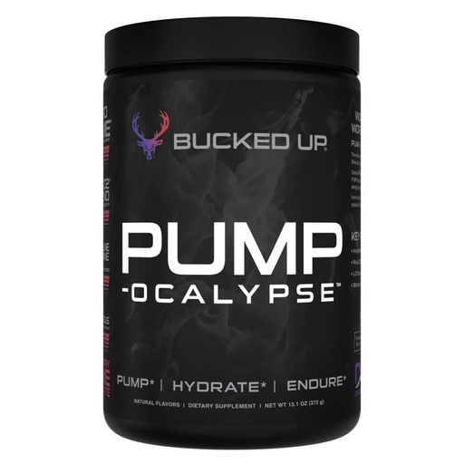 [BRSRA2QDCR7BE2T4] Pump-ocalypse Blueberry Pomegranate | Nitric Oxide, L Arginine Supplement | Citrulline Malate, GlycerPump | Ultimate N.O. Booster | Lean Muscle Support | Blood Flow, Vascularity, Hydration, Endurance