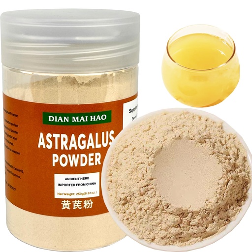 [BRSRMCQKBUHRQ233] 黃芪粉(8.81oz) Astragalus Powder Hoanglchy Powder Astragalus Propinquus Powder Huang Qi Powder 120mesh