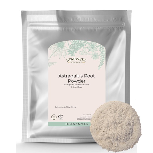 [BRSWIYANDMNBQFA3] Starwest Botanicals Astragalus Root Powder, 1 Lb