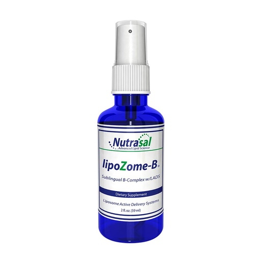 [BRSWIBQKBQOR6FI5] Nutrasal LipoZome B-Complex Sublingual Spray - 2 Fl. Oz.
