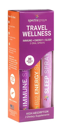 [BRSWKY3YOIMGCFY7] Spectraspray Travel Spray Vitamins, 30 Day Supply per Spray