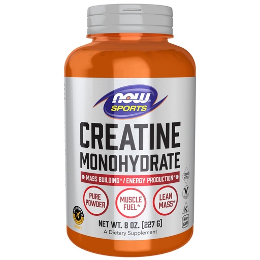 [BRSWIY3QB4ORYHTA] NOW Foods Sports Nutrition, Creatine Monohydrate Powder, Mass Building*/Energy Production*, 8-Ounce