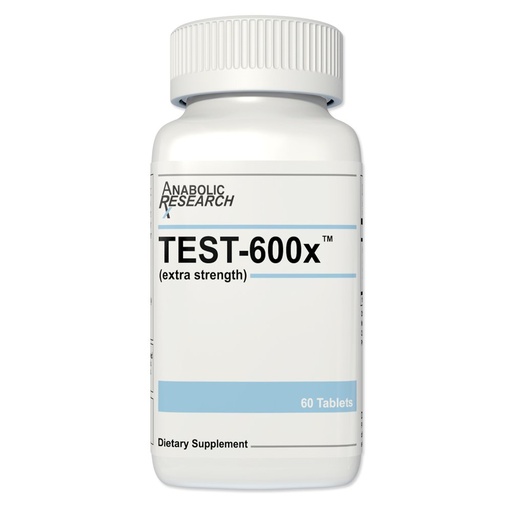 [BRSWKH3ZB4CAMAL5] Test-600x - Testosterone Support & Muscle Growth Formula - 60 Tablets - 1 Month Supply