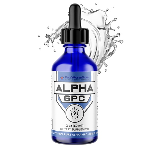 [BRSWYCY6BMBGGDIZ] FWS Alpha GPC, 300 mg Liquid Alpha GPC Choline, Organic, Non-GMO, Fast Acting Nootropic Brain Supplement for Memory and Focus, Supports Healthy Brain Function for Mental Clarity