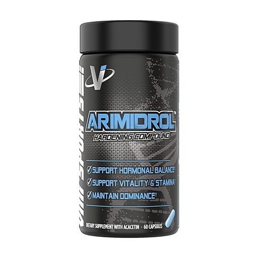[BRSWGEIYB4FAOFLG] VMI Sports | Arimidrol Hardening Compound | Natural Estrogen Blocker for Men | Testosterone Booster and Aromatase Inhibitor | Build Muscle | Anti Estrogen for Men (60 Capsules)