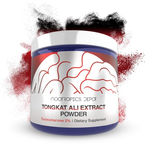 [BRSWY2QOCR5WED35] Nootropics Depot Tongkat Ali Extract Powder | 30 Grams | 2% Eurycomanone by HPTLC | Eurycoma longifolia Root Extract
